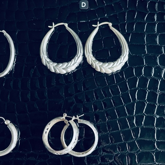 Sale 🔥 Sterling Silver Earrings Starting at $15 - Picture 5 of 8